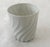 White Vintage Haviland Limoges France White Porcelain Demitasse Cup and Saucer Mint Condition. For Sale - Image 8 of 14