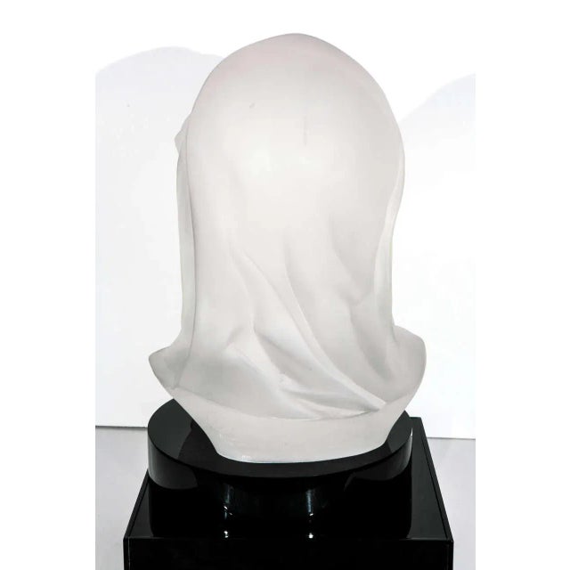 Plastic Madonna De La Pieta Acrylic Sculpture For Sale - Image 7 of 10