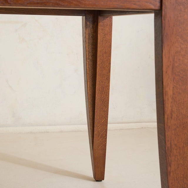 Vintage French Oak Rectangular Dining Table For Sale - Image 11 of 11
