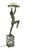 Glass Art Deco Lamp with Dancer by Max Le Verrier, 1930s For Sale - Image 7 of 12