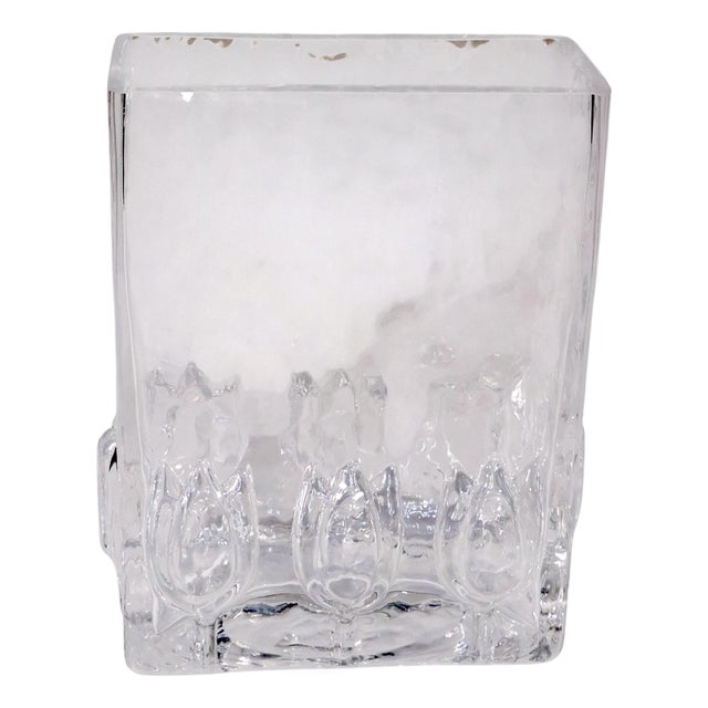 Ab Kosta Sea Glasbruck Vase by Renate Stock Made in Sweden C. 1960's For Sale