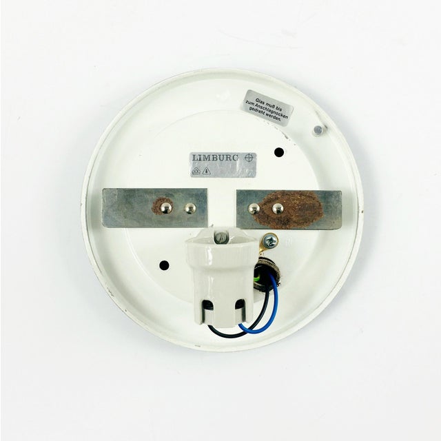 Transparent Mid-Century Bubble Glass Flush Mount/Ceiling Light From Limburg, Germany, 1960s For Sale - Image 8 of 8