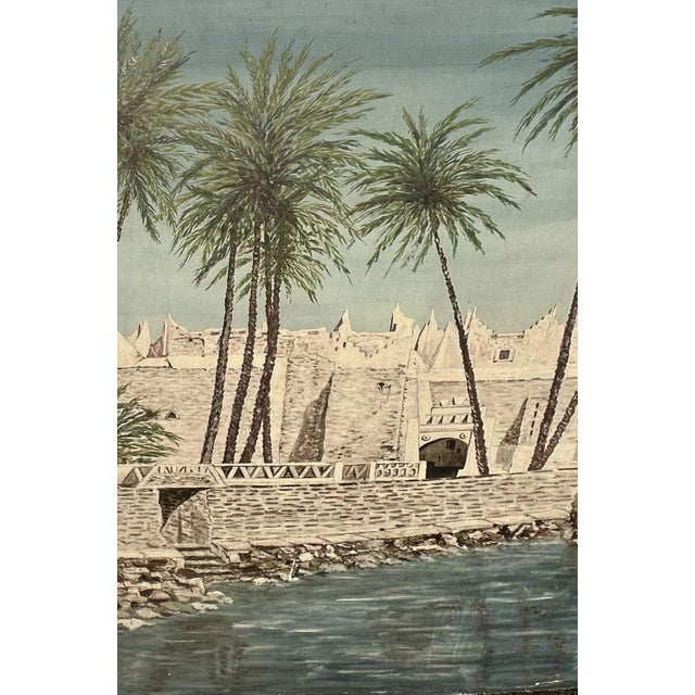 Pedro Friedeberg Gadames, Libya, 1945, Oil Painting on Canvas For Sale - Image 4 of 12