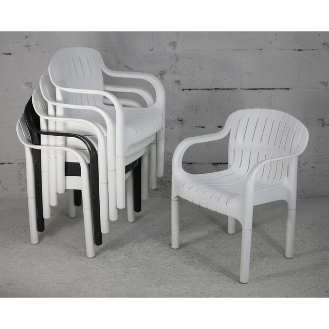 French Armchairs by Pierre Paulin for Allibert, 1980, Set of 6 For Sale - Image 13 of 18