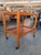 Mid-Century Modern Danish Teak Rolling Bar Cart / Tea Trolley For Sale - Image 12 of 16