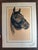 Vintage Les Blei signed 'Courage' Thoroughbred horse portrait framed art print. This classic piece of equine art features...