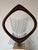 1970s Mid-Century Modern Barbara Hepworth-Style Wood & Metal Abstract Sculpture on Marble Base For Sale - Image 4 of 16
