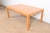 Wood John Widdicomb Mid-Century Modern Burl Wood Parsons Extension Dining Table, Newly Refinished For Sale - Image 7 of 12