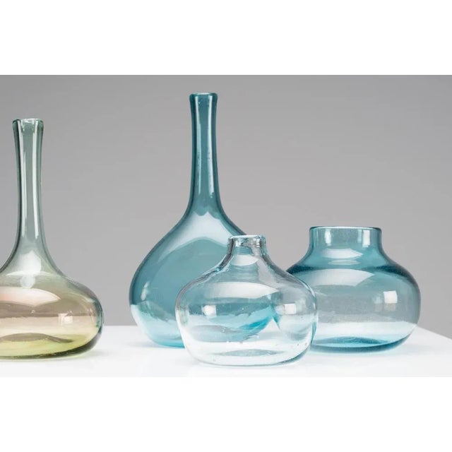 1970s Crazy Bottles Vases by Claude and Florence Morin, Dieulefit, France, 1970s, Set of 4 For Sale - Image 5 of 18