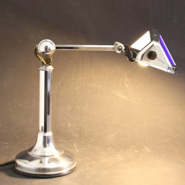 1920s French Desk Lamp from Pirouette, 1920s For Sale - Image 5 of 18