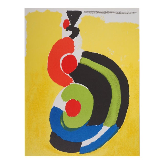 Sonia Delaunay, Spanish Dancer, Lithograph For Sale