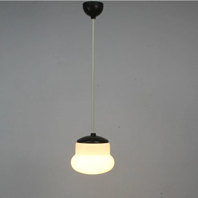 1950s Czech Lamps in Bakelite and Opaline, 1950s, Set of 3 For Sale - Image 5 of 8