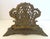 Antique English Brass Letter Holder Edwardian Art Nouveau For Sale - Image 4 of 12