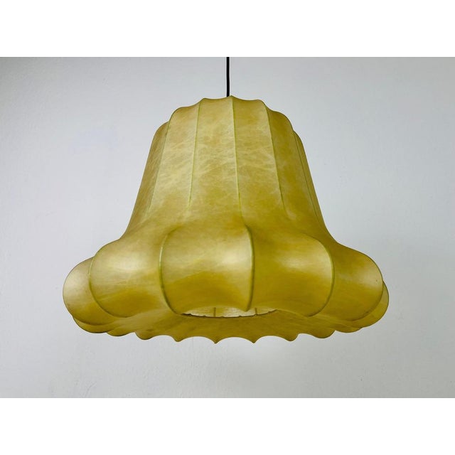 Mid-Century Modern Cocoon Pendant Light by Achille Castiglioni, 1960s, Italy For Sale - Image 11 of 18