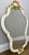 Vintage French Shabby Chic Ornate Wall Mirror For Sale - Image 11 of 11