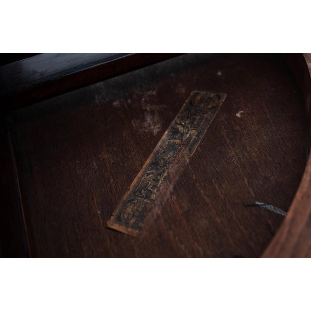 Wood Antique Art Nouveau Side Table by Josef Hoffmann for Jacob & Josef Kohn, 1890s For Sale - Image 7 of 18