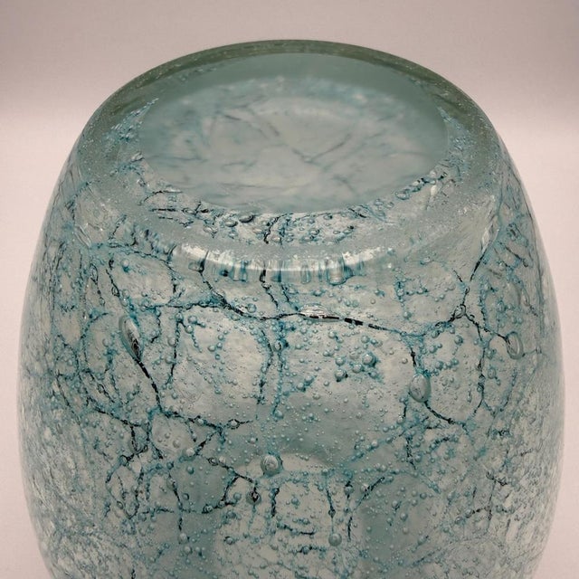 Vintage Art Deco Glass Vase by Walter Dexel for WMF Ikora, 1930s For Sale - Image 6 of 8