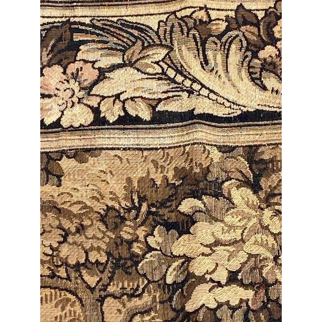 Antique French Jaquar Tapestry For Sale - Image 9 of 17
