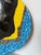 1980s 1980s Lois Barton Hand-Painted Figurative Modernist Art Ceramic Decorative Plate For Sale - Image 5 of 10