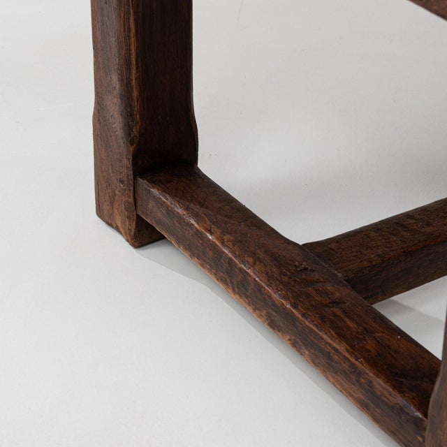 1970s French Wooden Coffee Table With Turquoise Tiled Top For Sale - Image 12 of 18