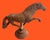 Vintage Hand Carved Large Stallion Wood Sculpture Equestrian Decor. For Sale - Image 11 of 11