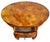 19th C Austrian / German Carved Column Biedermeier Oval Library Desk For Sale - Image 9 of 18