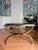 Mid 20th Century Mid 20th Century Maison Jansen Style Green Marble Brass Coffee Table For Sale - Image 5 of 12