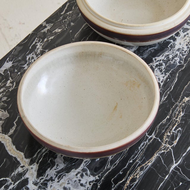 Ceramic Italian Ceramic Lidded Bowl by Nanni Valentini for Ceramica Arcore, 1970s For Sale - Image 7 of 8