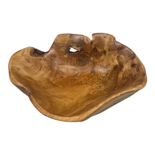 1990s Driftwood Decorative Bowl For Sale