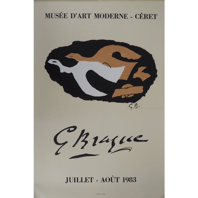 Georges Braque, Les Colombes, Lithograph For Sale