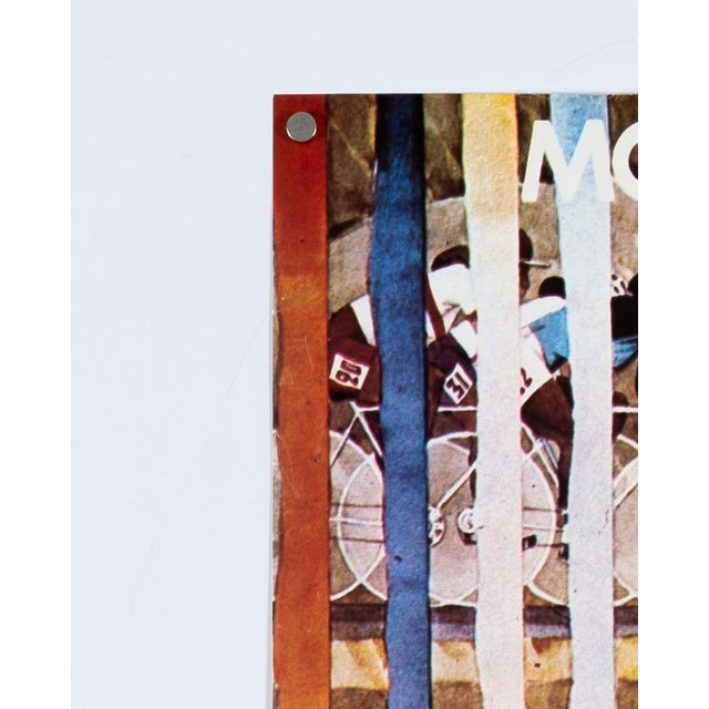 Moscow Cycling Olympic Poster, Spain, 1980s For Sale - Image 6 of 9