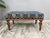 Details SIZE: 18X18X36 Inches ( with legs ) - 45x45x90 cm TYPE: Handmade Ottoman Bench CONDITION: is good. CONSTRUCT: It...