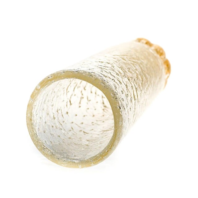 Decorative Murano Glass Vase with Gold Leaf from YourMurano For Sale - Image 6 of 9