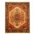 9x12 Luxurious Oriental Yellow Traditional Medallion Hand Knotted Wool Carpet Rug For Sale
