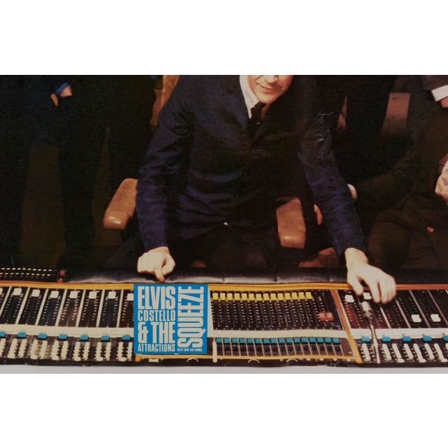 1980s Elvis Costello & the Attractions Promotional Poster For Sale In Philadelphia - Image 6 of 10