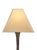 A monumental and elegant Mid-Century Modern bronze verdigris floor lamp by Gump's San Francisco designed by Stewart Ross...