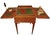 Wood Oak and Tooled Leather Pop-Up Writing Desk from Asprey & Co. London, 1920s For Sale - Image 7 of 15