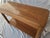 Postmodern 2-Tiered Oak Console / SofaTable For Sale - Image 4 of 12