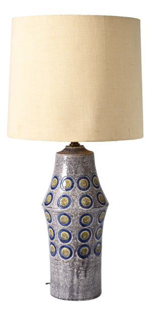 Large Ceramic Ikano Table Lamp by Aldo Londi for Bitossi, 1970s