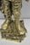 Gold Vintage Scandanavian Viking Soldier Figure Solid Brass Fireplace Tool Set For Sale - Image 8 of 17