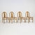 The “Thalia” chairs, designed by Annig Sarian for T70 in the 1970s, are a refined combination of traditional craftsmanship...