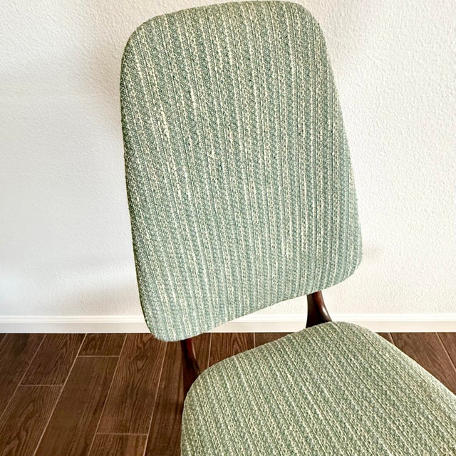 Mid Century Danish Modern unmarked Arne Hovmand Olsen High back Teak Dining Chair MCM HARD TO FIND REPLACEMENT CHAIR. In...