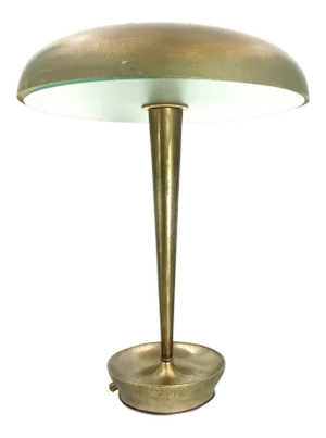 1950s Stilnovo Model D 4639 Executive Desk Lamp, Milan Italy