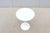 2000 - 2009 Mid-Century Modern Eero Saarinen for Knoll 16" Round White Tulip Side Table For Sale - Image 5 of 18