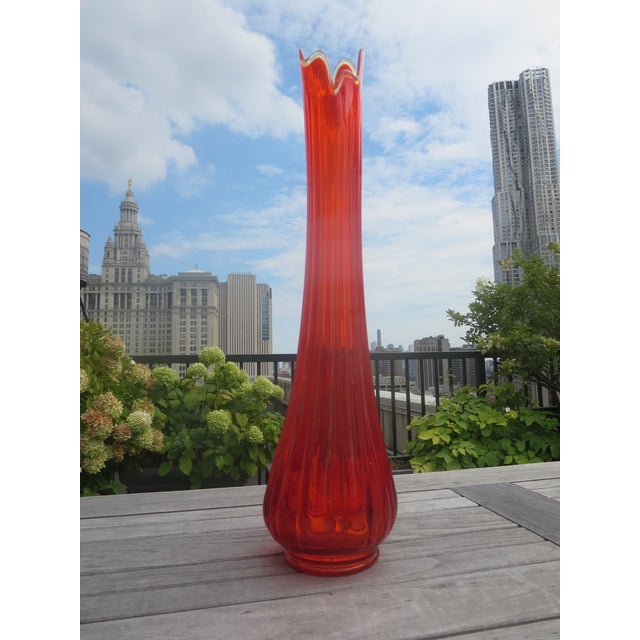 Mcm Le Smith Simplicity 25" Ribbed Persimmon Six Finger Swung Floor