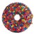 2020 Judith Leiber Donut Pillbox Doughnut Rainbow Sprinkles Pill Box For Sale