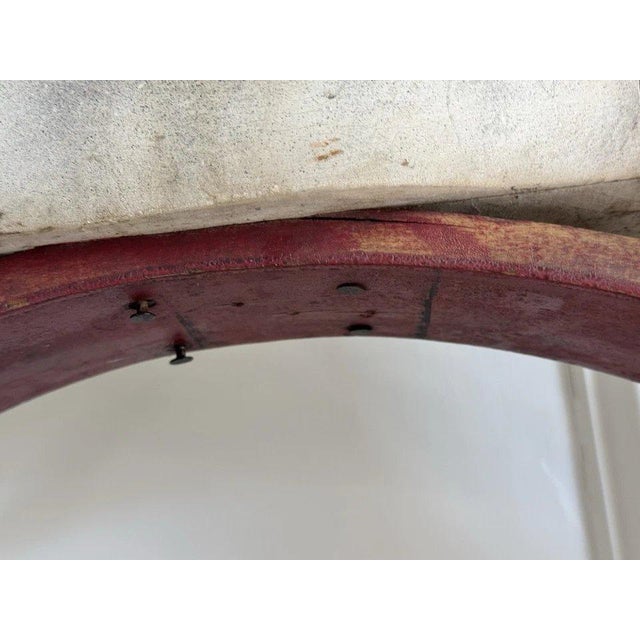 Please look at the pictures for description. This horse is for decorative purpose. We kept the red attachment on the...