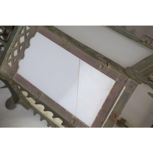 Silver Corner Lanterns, Italy, 1920s, Set of 2 For Sale - Image 8 of 18