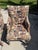 Vintage Postmodern Parsons Armchairs With Memphis-Style Geometric Upholstery, Pair For Sale - Image 9 of 12