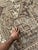 Vintage Heriz Abrash and Earthy Cool Palette Taupe Rug 9.4 x 12.5 For Sale - Image 12 of 14
